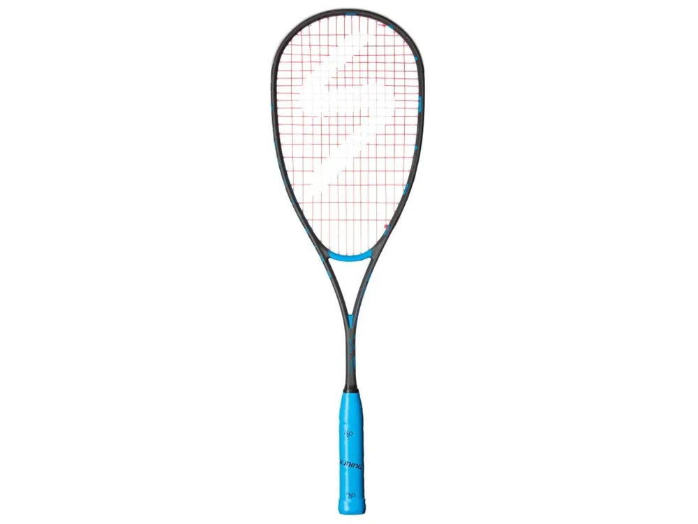 SALMING Fusione Feather Racket Black/Cyan Víkendová Akce