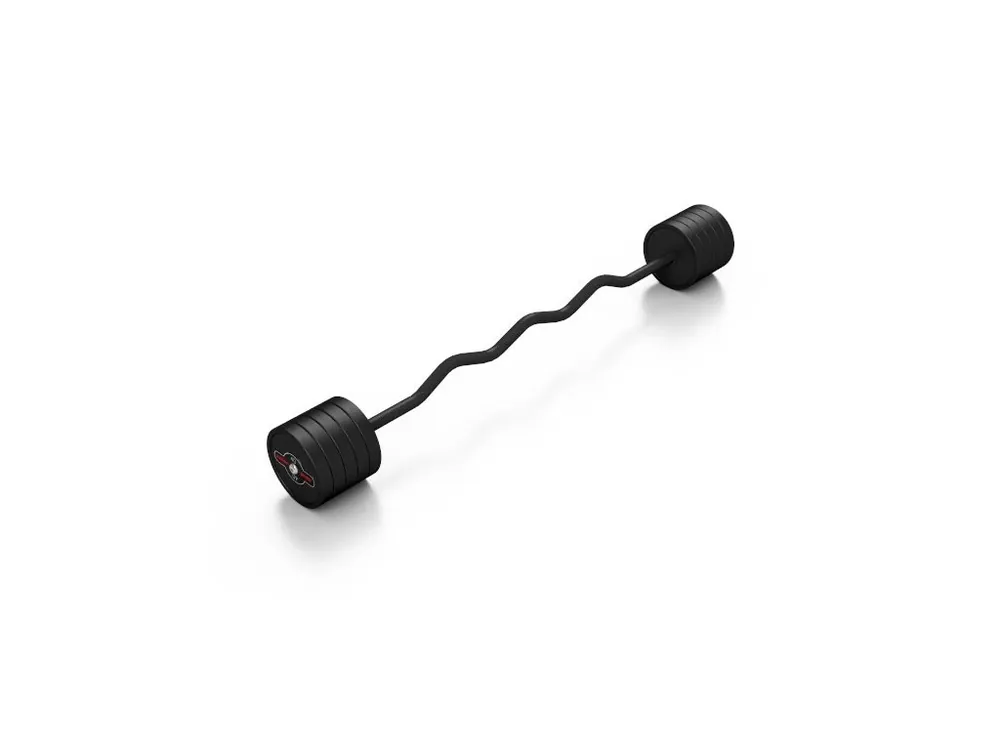 Lomená, obouruční činka MARBO MW-SG-40-L, 40 kg, černá Tovární Cena