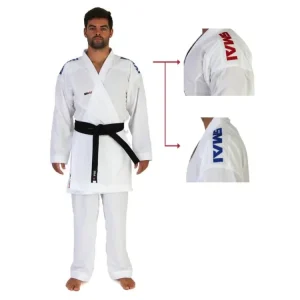 Výprodej SET BLUE + RED SMAI JIN ELITE kumite WKF APPROVED