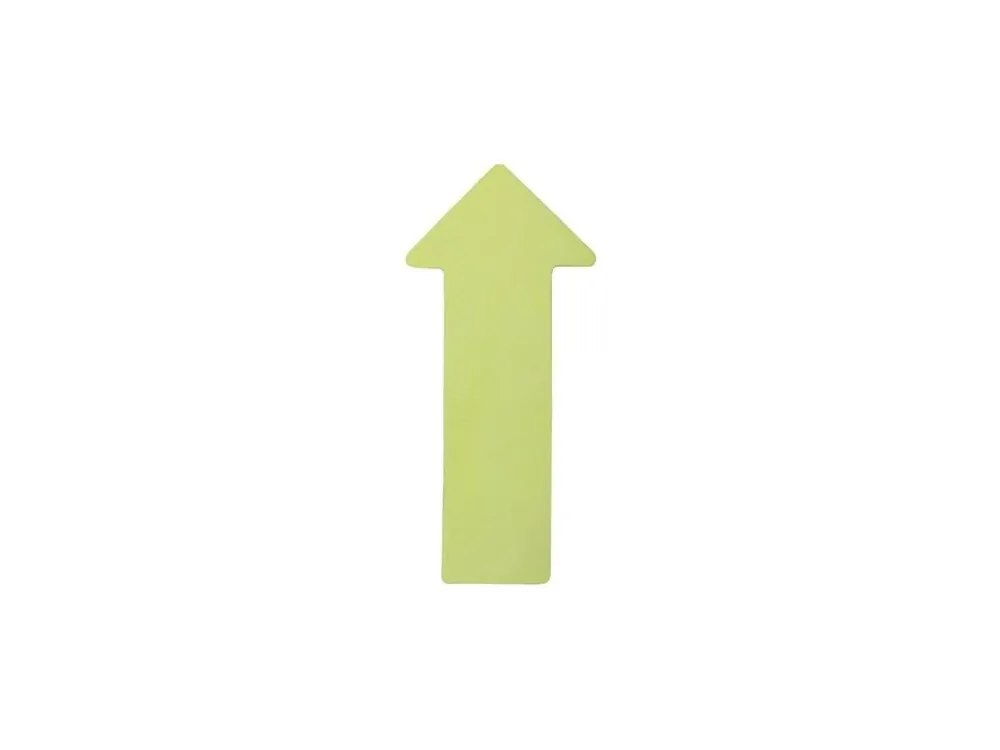 Zlevněný Arrow značka na podlahu žlutá