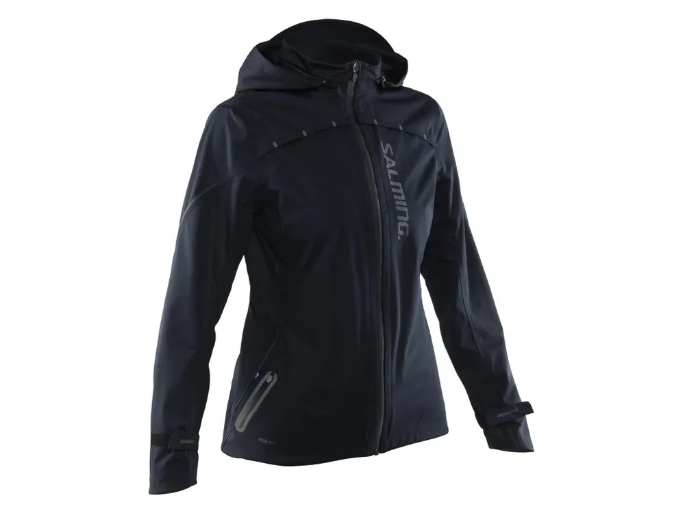 Značkový SALMING Run Abisko Rain Jacket Women Black