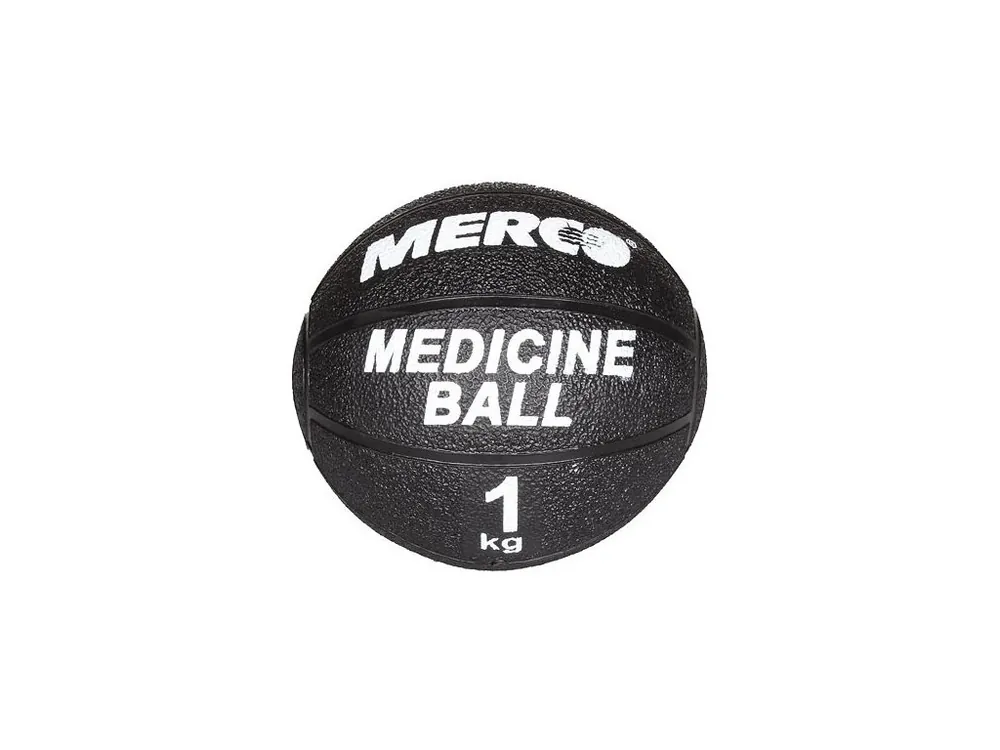 Black gumový medicinální míč Zlevněný