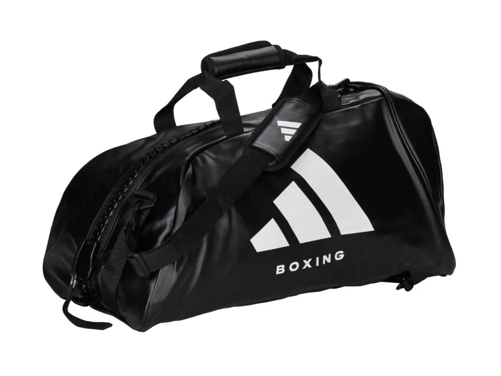 Adidas TAŠKA + BATOH v jednom BOXING PU bílá Akční Nabídka