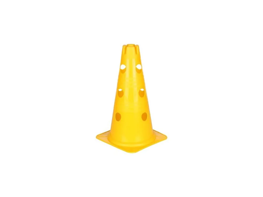 Rychlé Dodání Vario kužel s otvory žlutá 30 cm