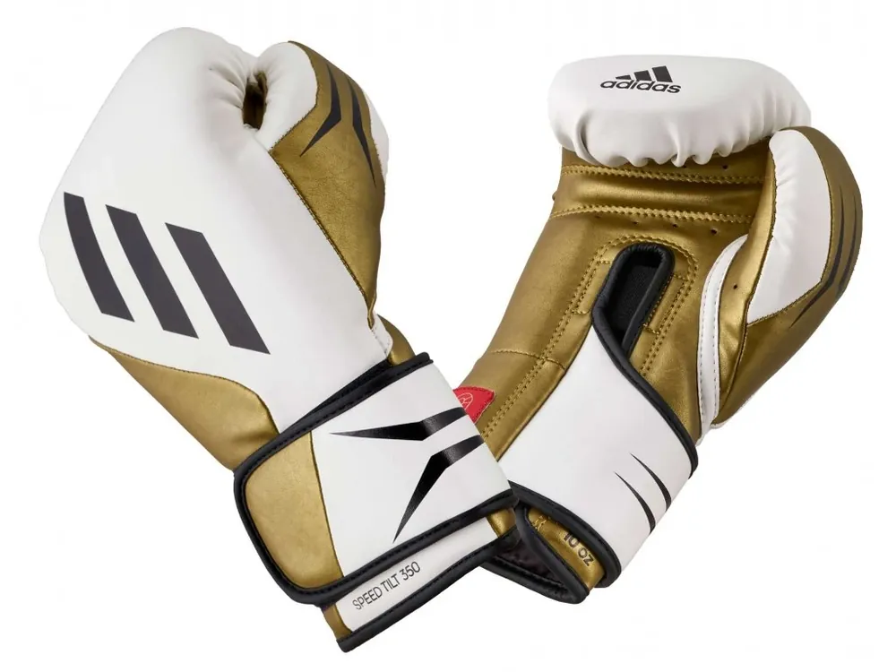 Boxerské rukavice adidas SPEED TILT 350V pro bílá/zlatá, SPD350VTG Nízká Cena