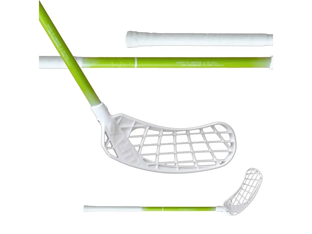 SALMING Quest2 Mid Mini stick 35 White/Green Super Cena
