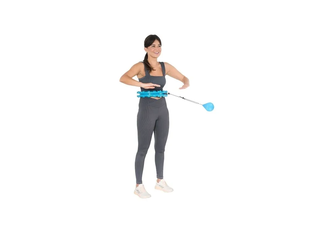 Masážní hula hoop HMS HHW01 se závažím modrá Jen Po Omezenou Doba
