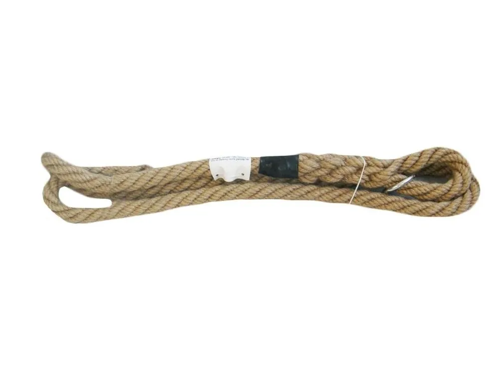 Přímo Od Výrobce Lano na šplh 3 m KV Řezáč ze 100% juty průměr 35 mm
