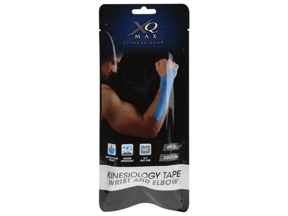 Kinesiology Wrist/Elbow Tape - Tejpovací páska Zápěstí 25x5 cm - 6ks Tovární Cena