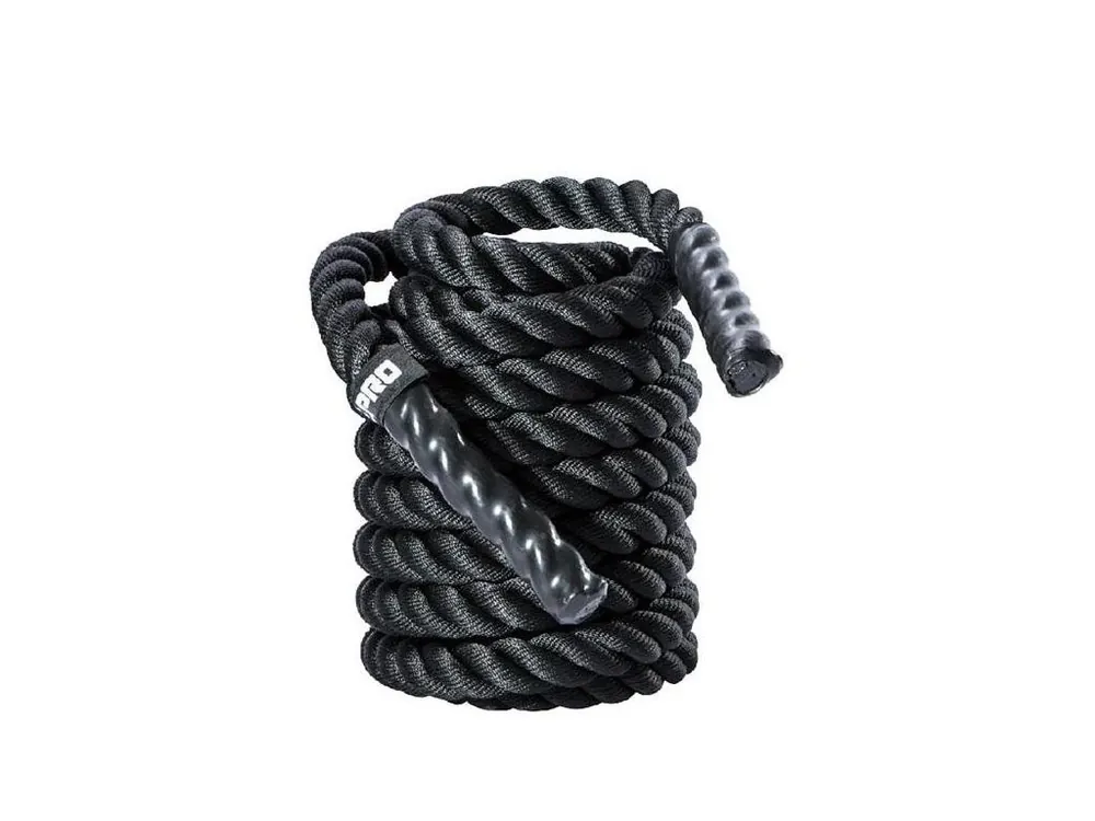 Lano na cvičení LivePro Battle Rope 3,8 cm x 12 m - 10 kg Časově Omezené