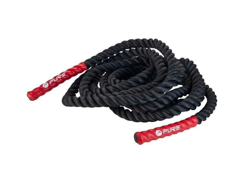 Novinka Lano na cvičení P2I Battle Rope 1,5 palce x 9 m