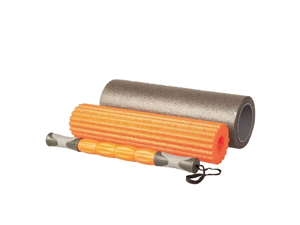 Speciální Cena Set na jógu a masáže LIVEUP Yoga Roller set