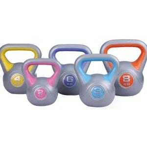 KETTLEBELL LiveUp Plastic 18kg Aktuální