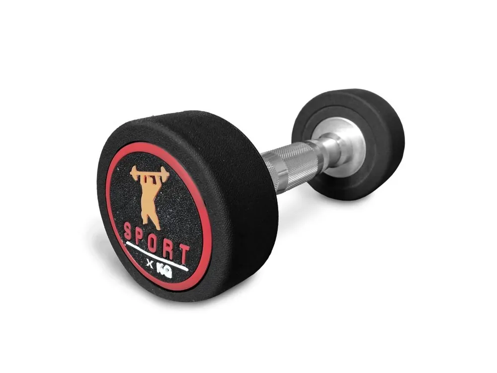 Aktuální Jednoruční činka SPORT ROUND RUBBER 5kg