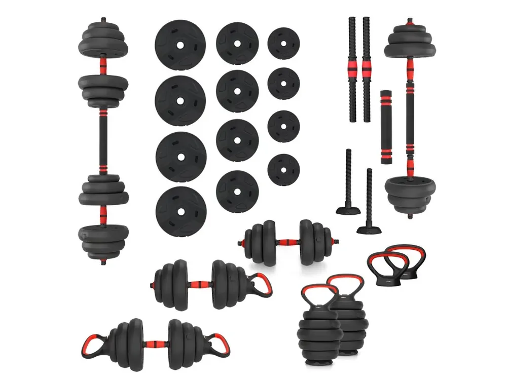 Aktuální Sada činek HMS SGN120 Pro 6v1 20 kg