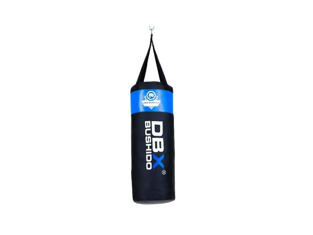 Autentický Boxovací pytel DBX BUSHIDO Kids80 80cm/30cm 15-20kg pro děti, modrý
