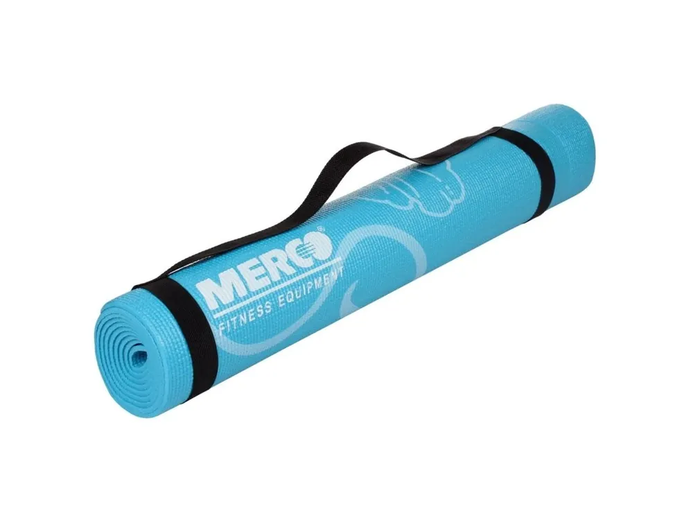 Originální Print PVC 4 Mat podložka na cvičení modrá