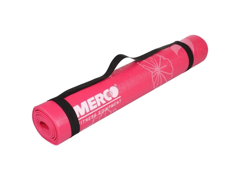 Print PVC 4 Mat podložka na cvičení růžová Značkový