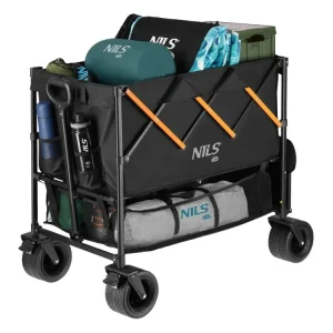 Levný Kempingový vozík NILS Camp NC2607 XXL 160L černo-oranžový
