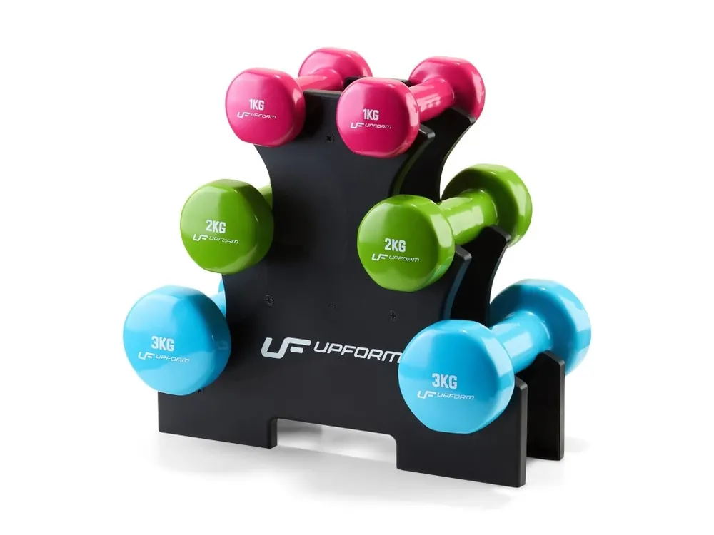 Sada vinylových činek se stojanem UpForm UFDS 12 kg Pouze Dnes