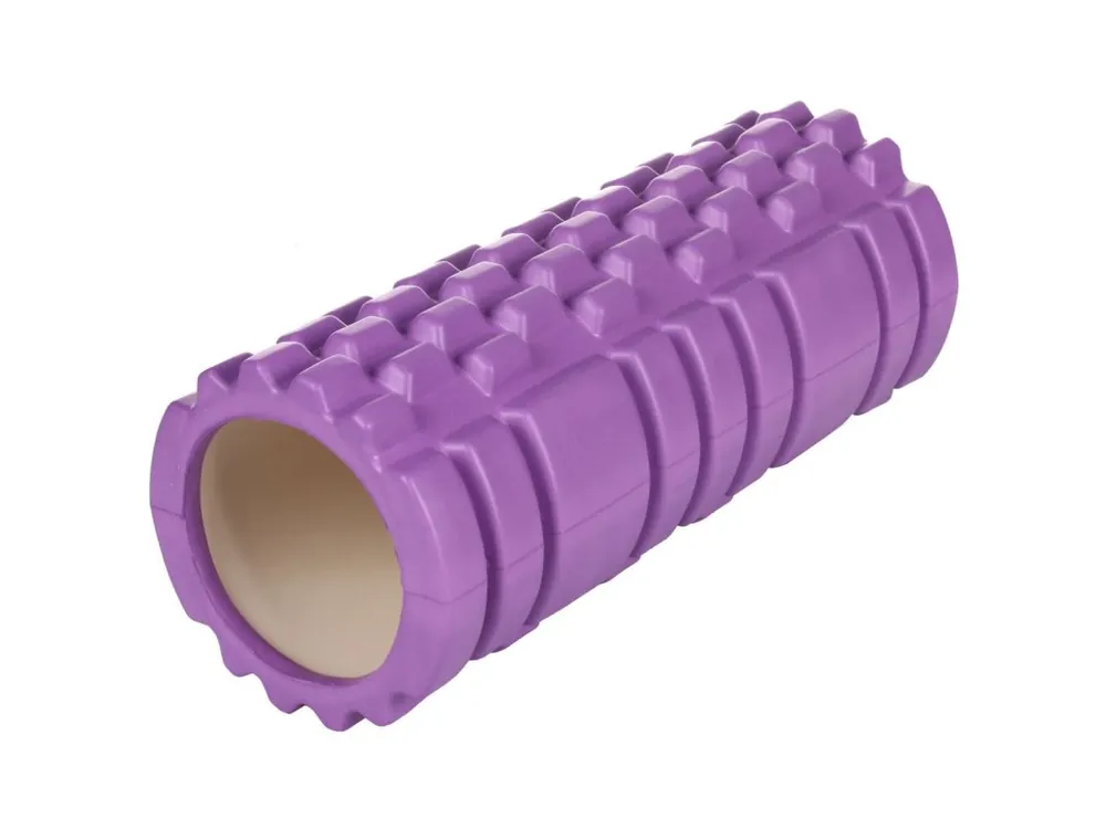 Sleva Yoga Roller F45 jóga válec fialová