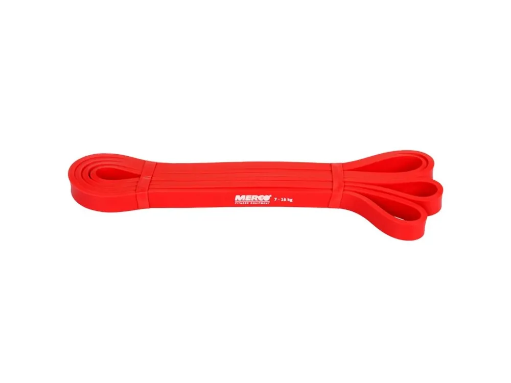 Super Cena Latex Force Band posilovací guma 13 mm červená
