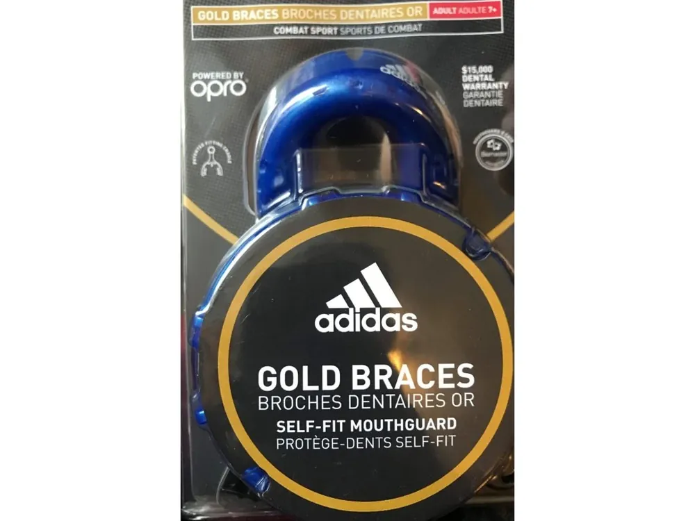 CHRÁNIČ ZUBŮ NA ROVNÁTKA ADIDAS OPRO BRONZE Vysoce Kvalitní