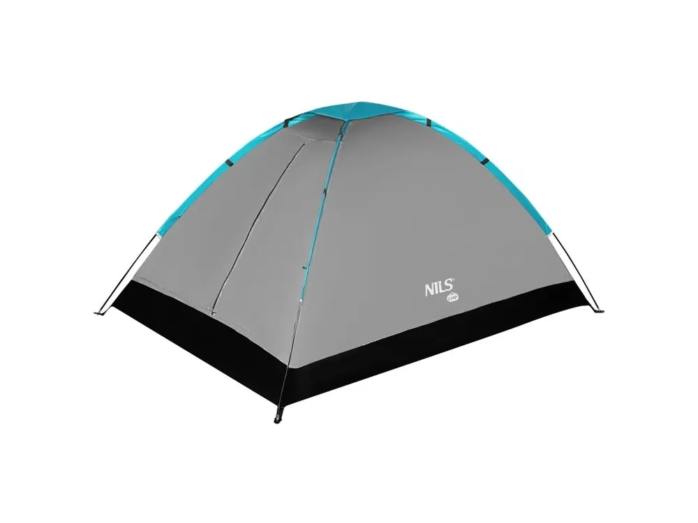 Jen Po Omezenou Doba Turistický stan NILS Camp NC3021 šedý