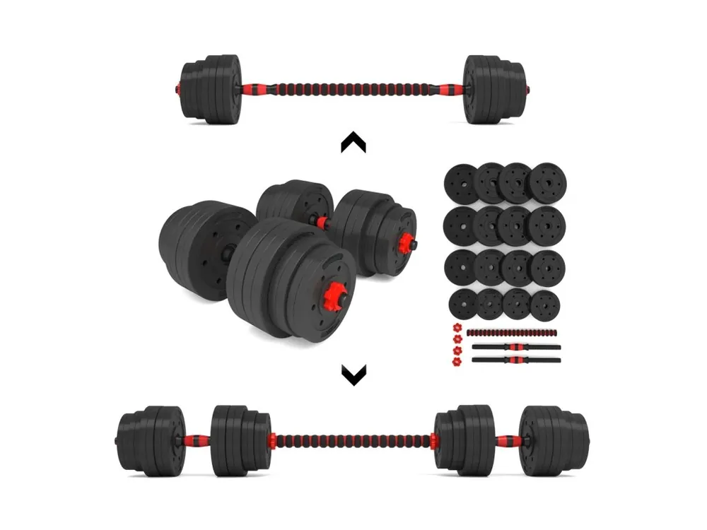 Nakládací činky HMS SGP40, 40 kg Aktuální