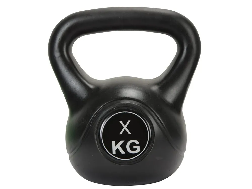 Autentický Činka kettlebell Exercise Black 10 kg