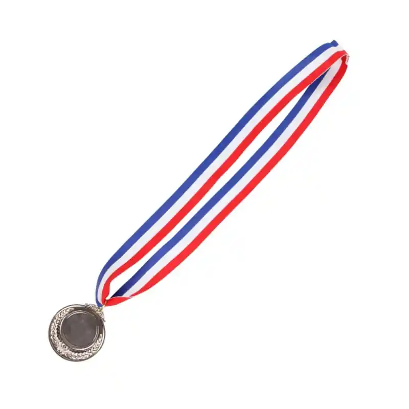 Metal Silver medaile se stuhou Originální