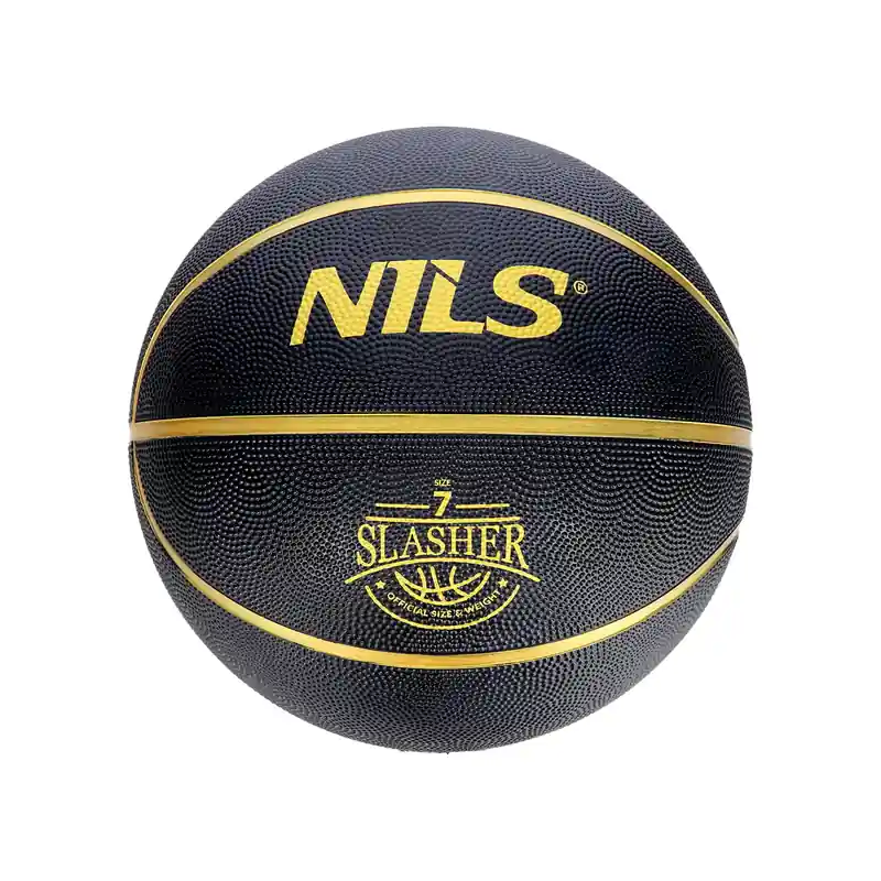 Objednat Nyní BASKETBALOVÝ MÍČ NILS NPK270 ČERNÝ SLASHER 7
