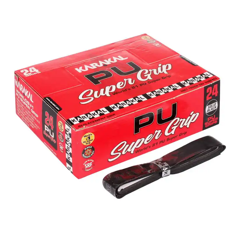 Výprodej Karakal PU Super grip Black základní omotávka černá