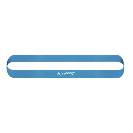 Posilovací guma LIFEFIT KRUH MEDIUM, sv. modrá Top Prodej