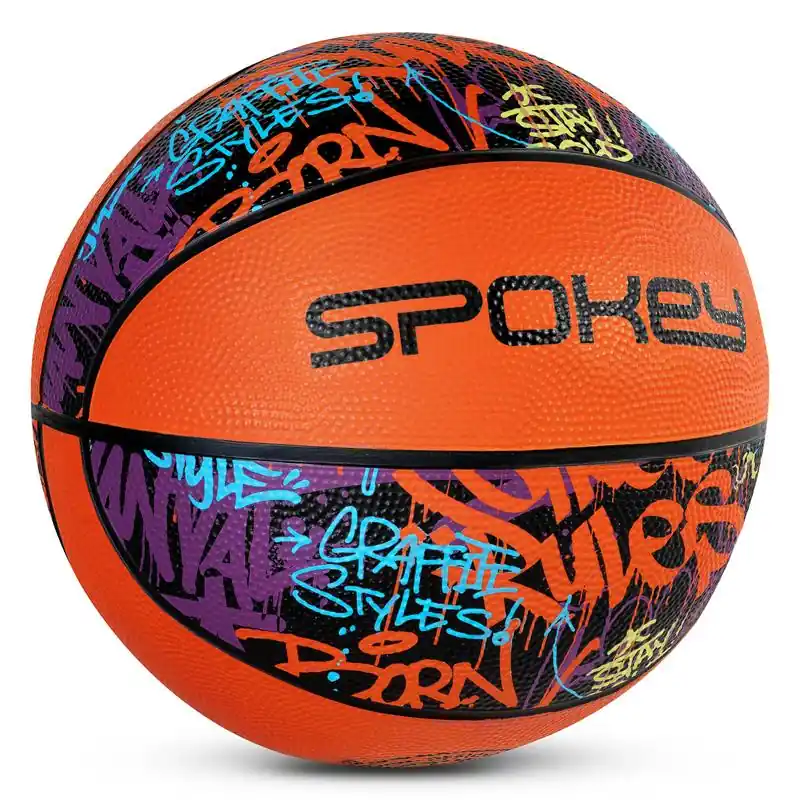 Spokey ACTIVE 5 Basketbalový míč, vel. 5, graffiti Vrácení Zdarma