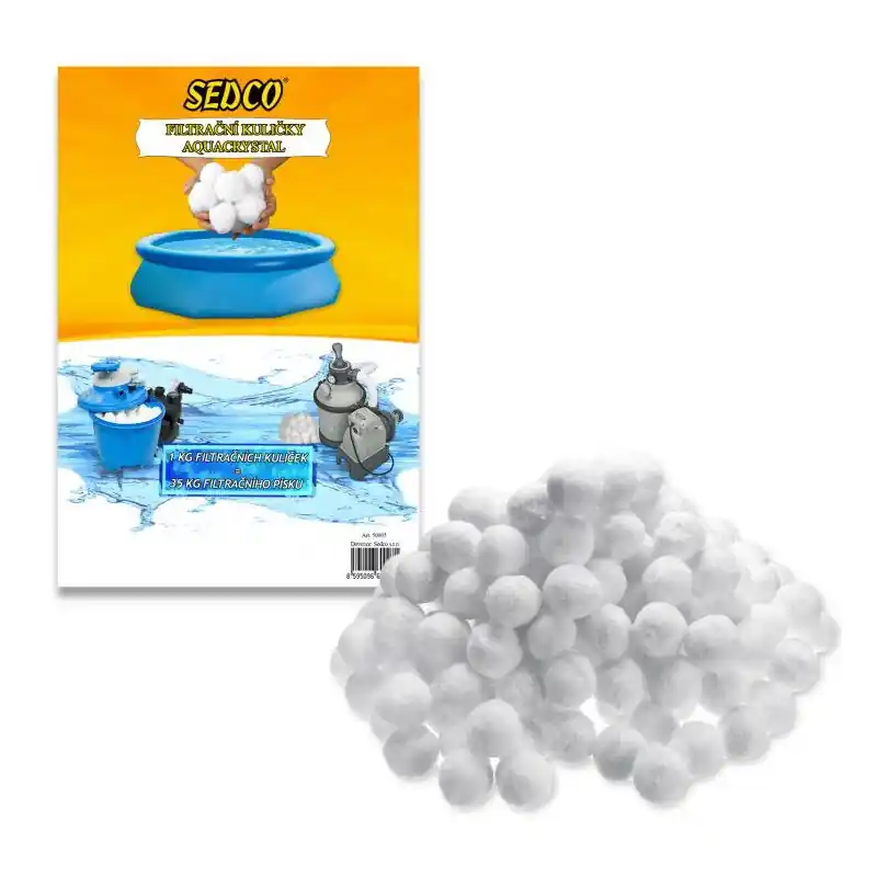 Filtrační kuličky PES AQUA CRYSTAL 250 g Nízká Cena
