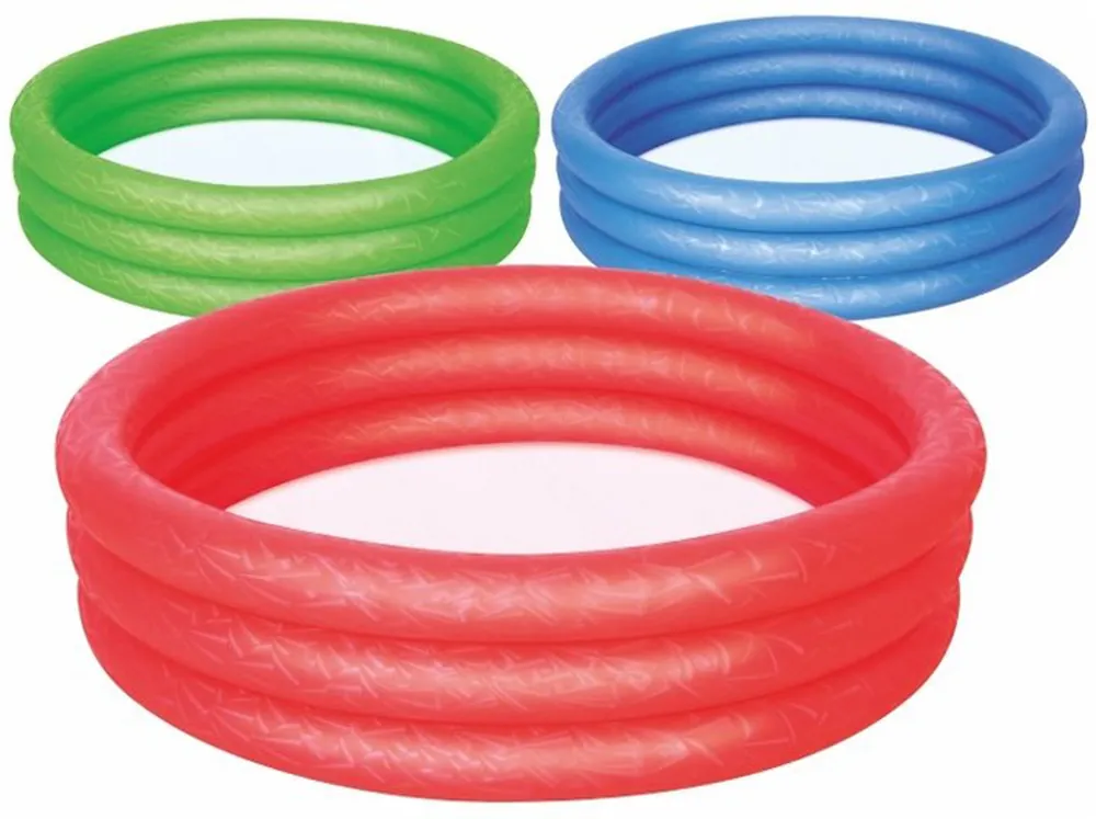 Bazén tříkomorový Bestway 102 x 25 cm Tovární Cena
