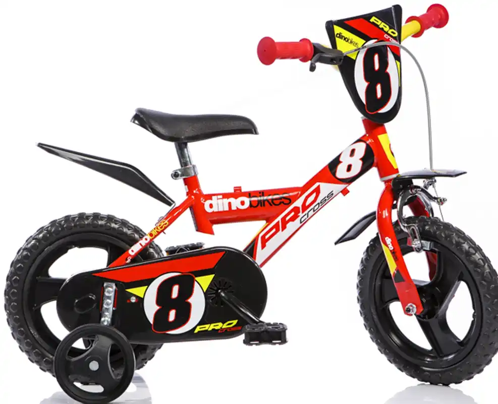 Dětské kolo Dino bikes 12" červené Sleva