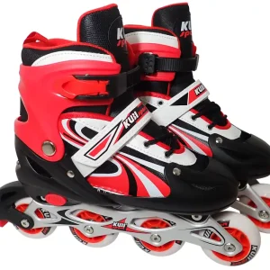 Dětské inline brusle roztahovací CS310K červené velikost 28-32 Vrácení Zdarma
