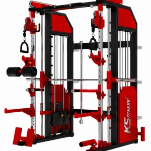 Posilovací klec s multipressem a závažím 2 x 90 kg, nosnost 800 kg Vrácení Zdarma