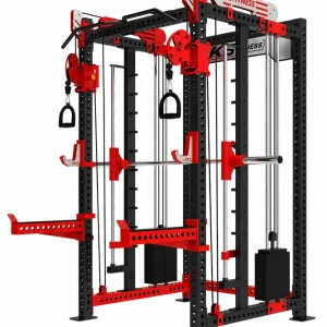 Víkendová Akce Posilovací klec s multipressem a závažím 2 x 80 kg, nosnost 900 kg