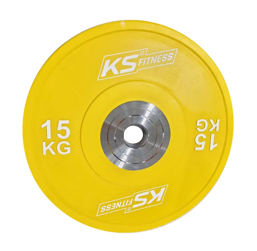 Celogumový kotouč s ocelovým středem 15 kg - průměr 50 mm Rychlé Dodání