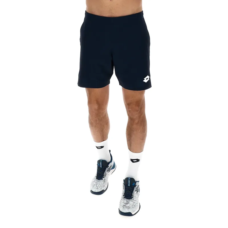 Pánské šortky Lotto Tech IV D1 Short7 Navy Blue/Bright White XL Cenově Výhodný