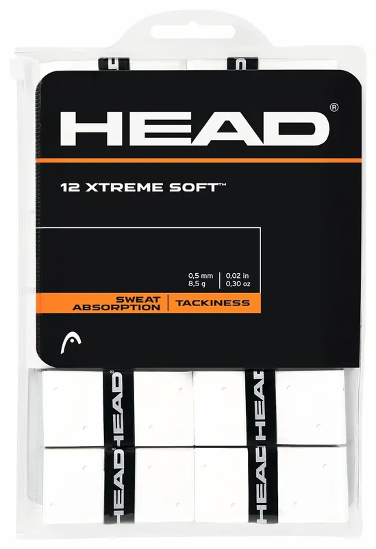 Vrchní omotávka Head Xtreme Soft White (12 Pack) Vysoce Kvalitní