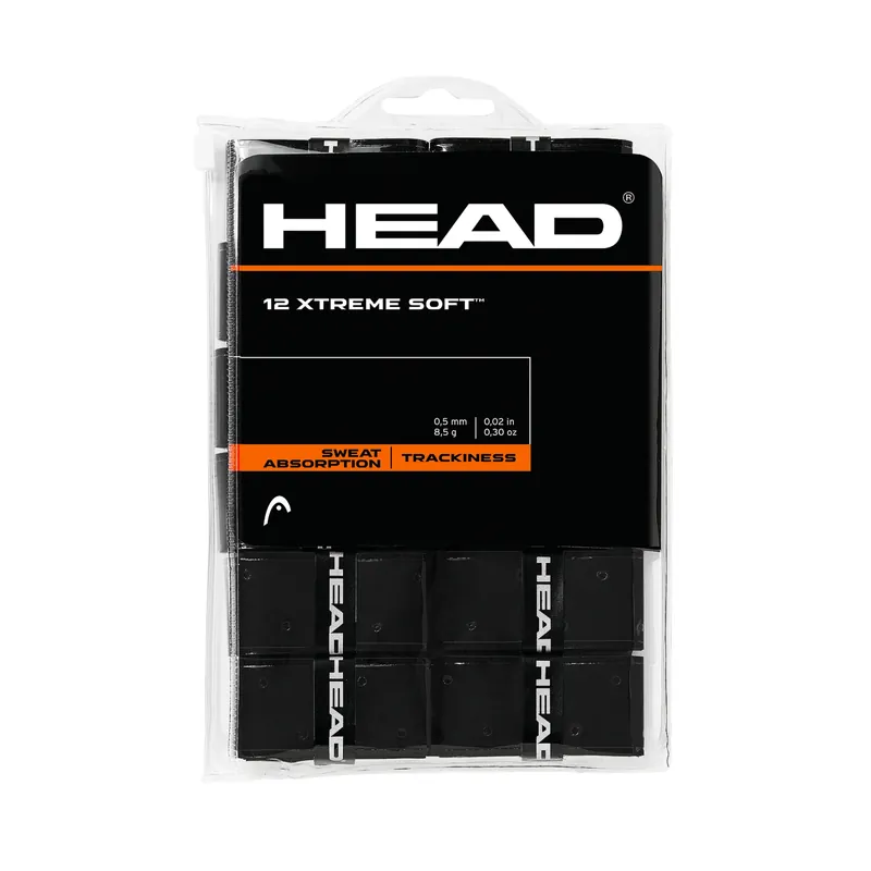Vrchní omotávka Head Xtreme Soft 12 Pack Black Super Cena