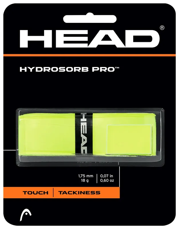 Oblíbený Základní omotávka Head HydroSorb Pro Yellow