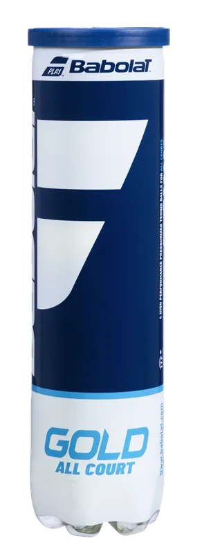 Autentický Tenisové míče Babolat Gold All Court (4 Pack)