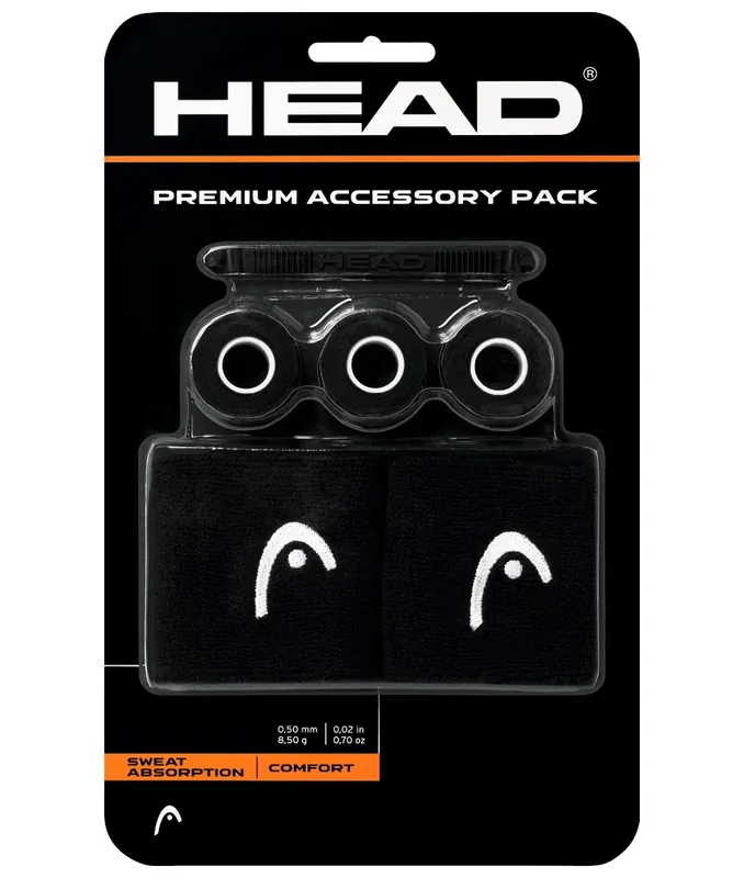 Set Head Premium Accessory Pack Black Kup Teď