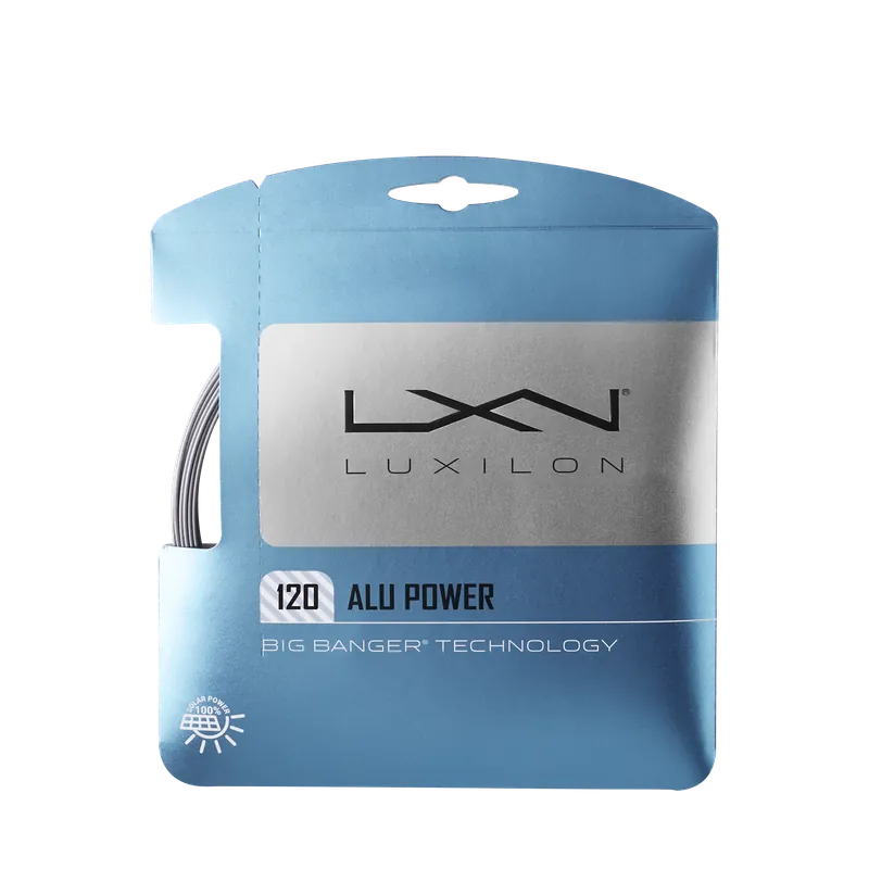 Tenisový výplet Luxilon Alu Power Silver 1.20 mm (12 m) Speciální Cena