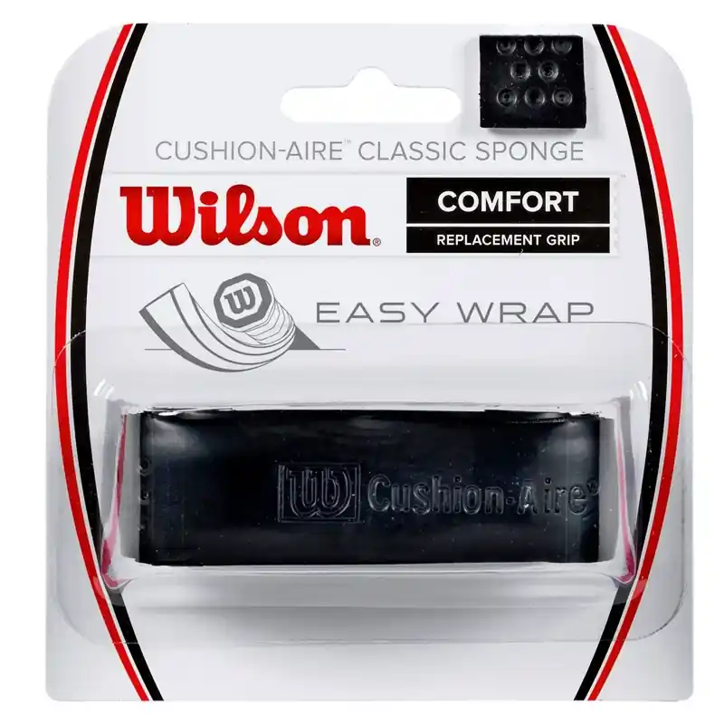 Nízká Cena Základní omotávka Wilson Cushion-Aire Classic Sponge Black